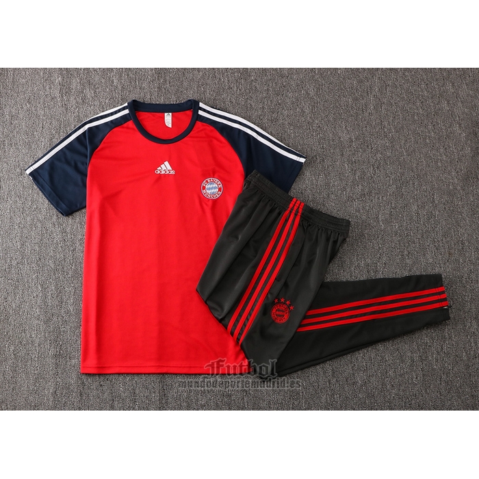Chandal del Bayern Munich Manga Corta 2021-2022 Rojo